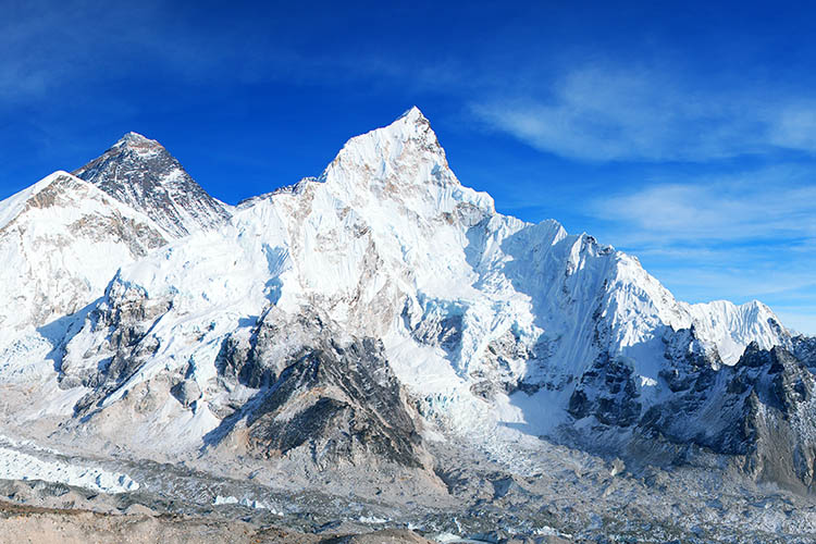 Monte Everest e Glaciar Khumbu, Nepal